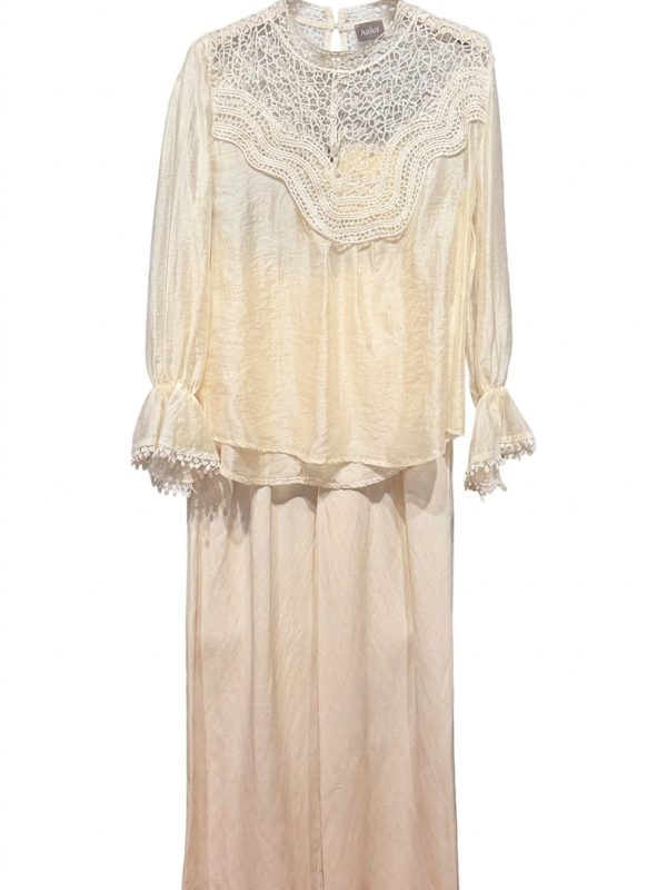 Completo Blusa e Pantapalazzo Anitiè Wmn