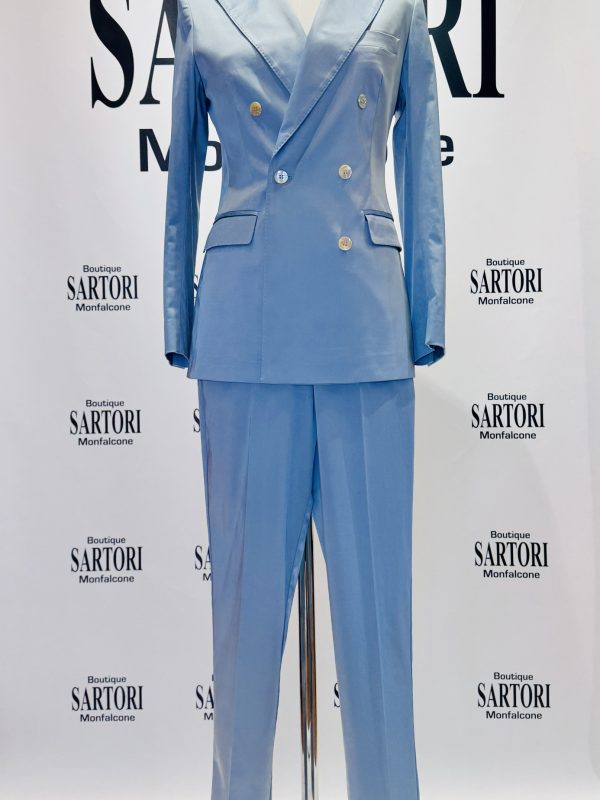 Tailleur Giacca doppio petto e pantalone slim